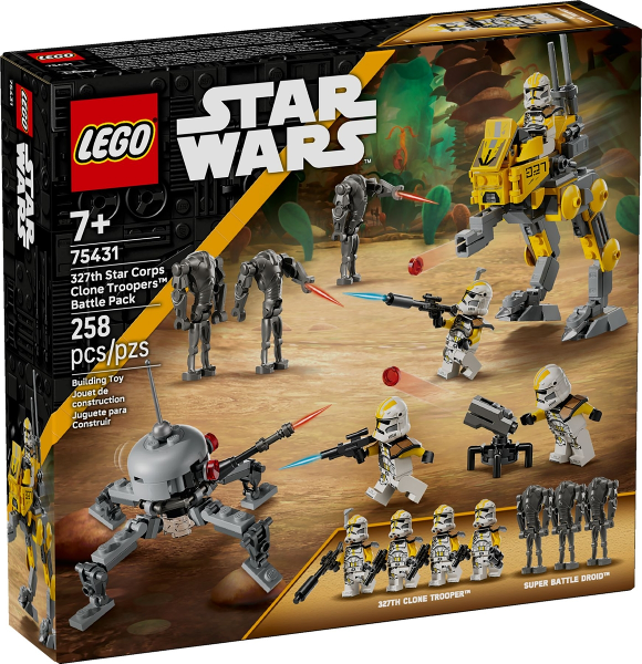 LEGO 75431 – 327th Star Corps Clone Troopers Battle Pack