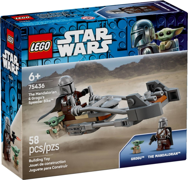 LEGO 75436 The Mandalorian & Grogu's Speeder Bike box