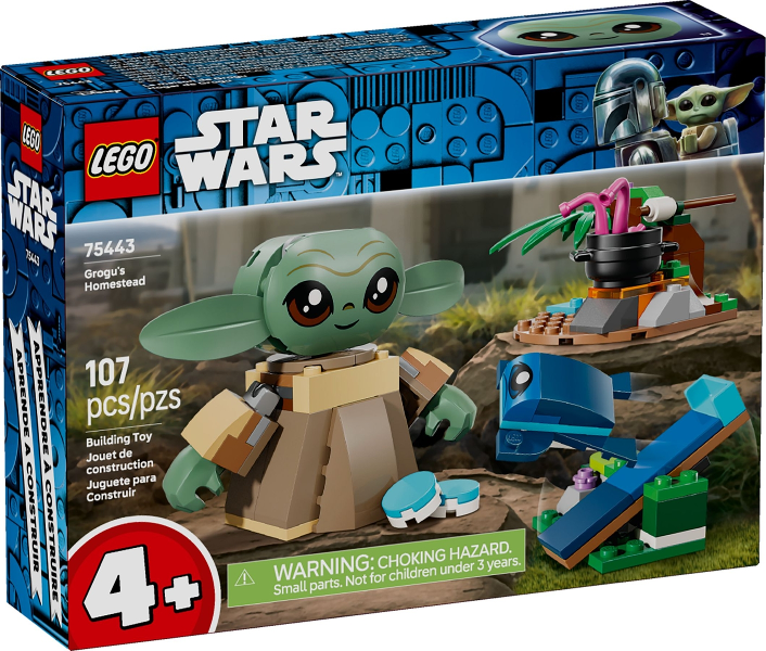 LEGO 75443 Grogu's Homestead box