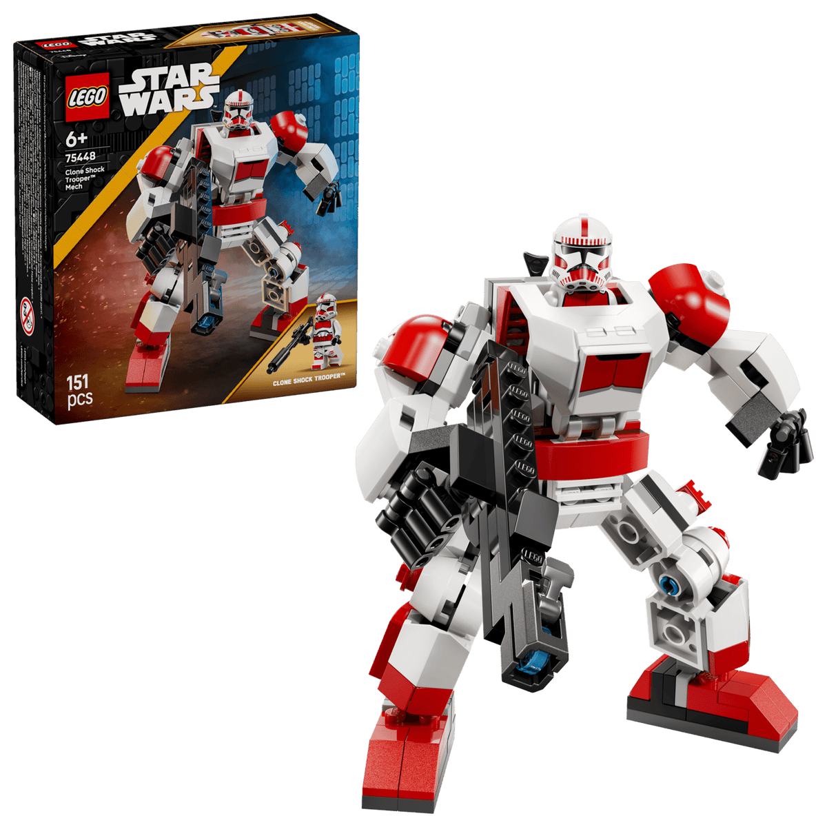 LEGO 75448 Clone Shock Trooper Mech – box front