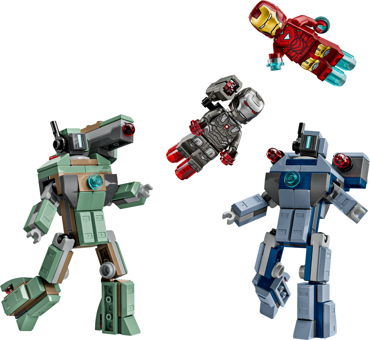 LEGO 76320 Iron Man & War Machine vs. Hammer Drones