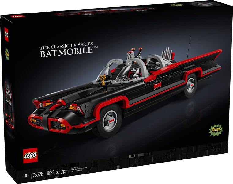 LEGO 76328 The Classic TV Series Batmobile box