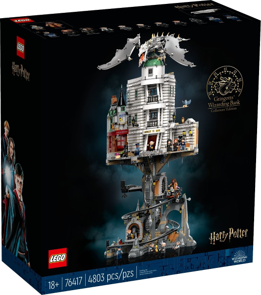 LEGO 76417 Gringotts Wizarding Bank – Collectors' Edition box