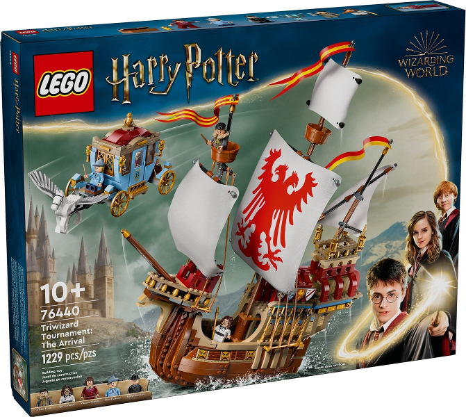 LEGO 76440 Triwizard Tournament: The Arrival box