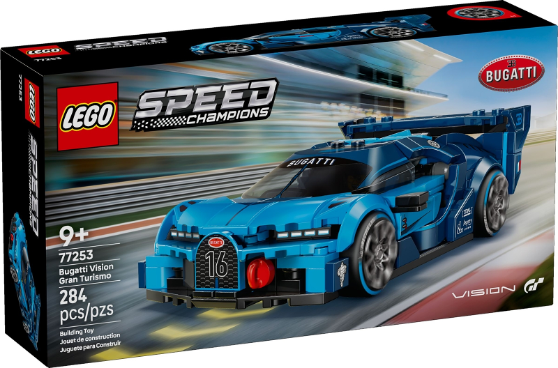 LEGO 77253 Bugatti Vision GT Hyper Sports Car box