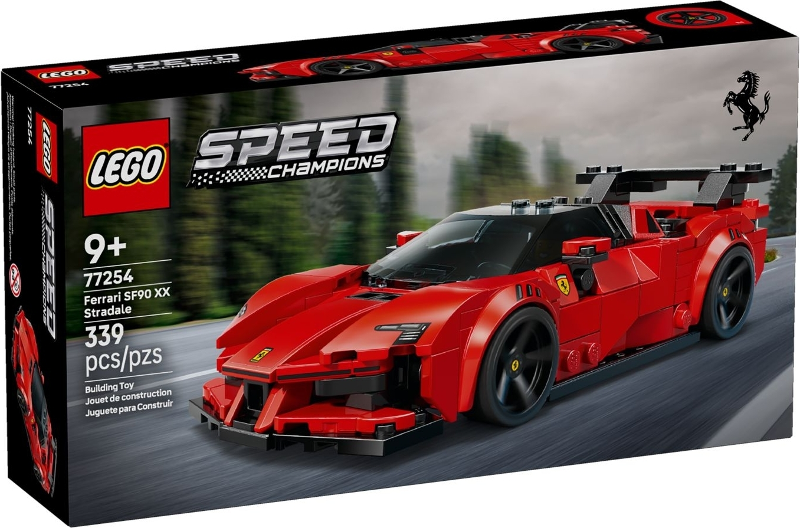LEGO 77254 Ferrari SF90 XX Stradale Sports Car box