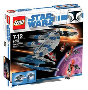 LEGO 8016 Hyena Droid Bomber box