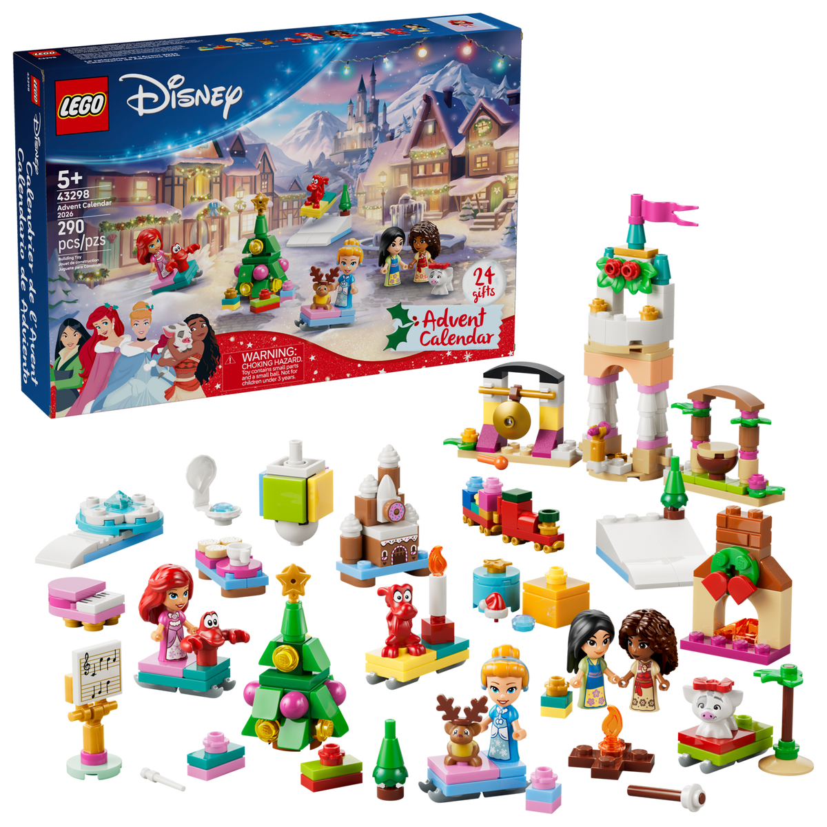 LEGO 43298 Disney Princess Advent Calendar 2026 – box front