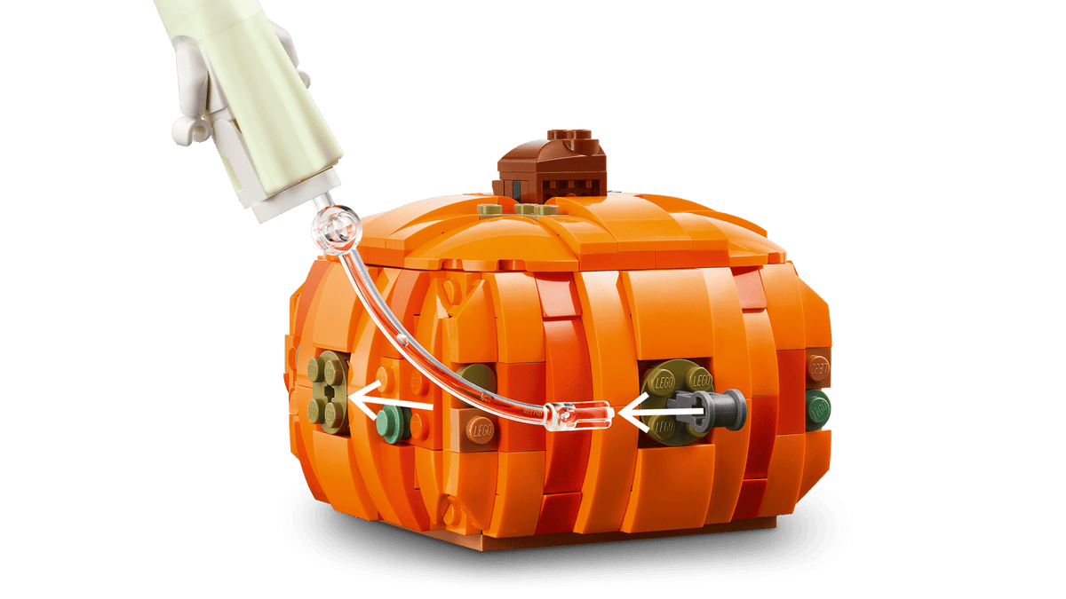 LEGO 40872 Halloween Pumpkin Lantern – detail