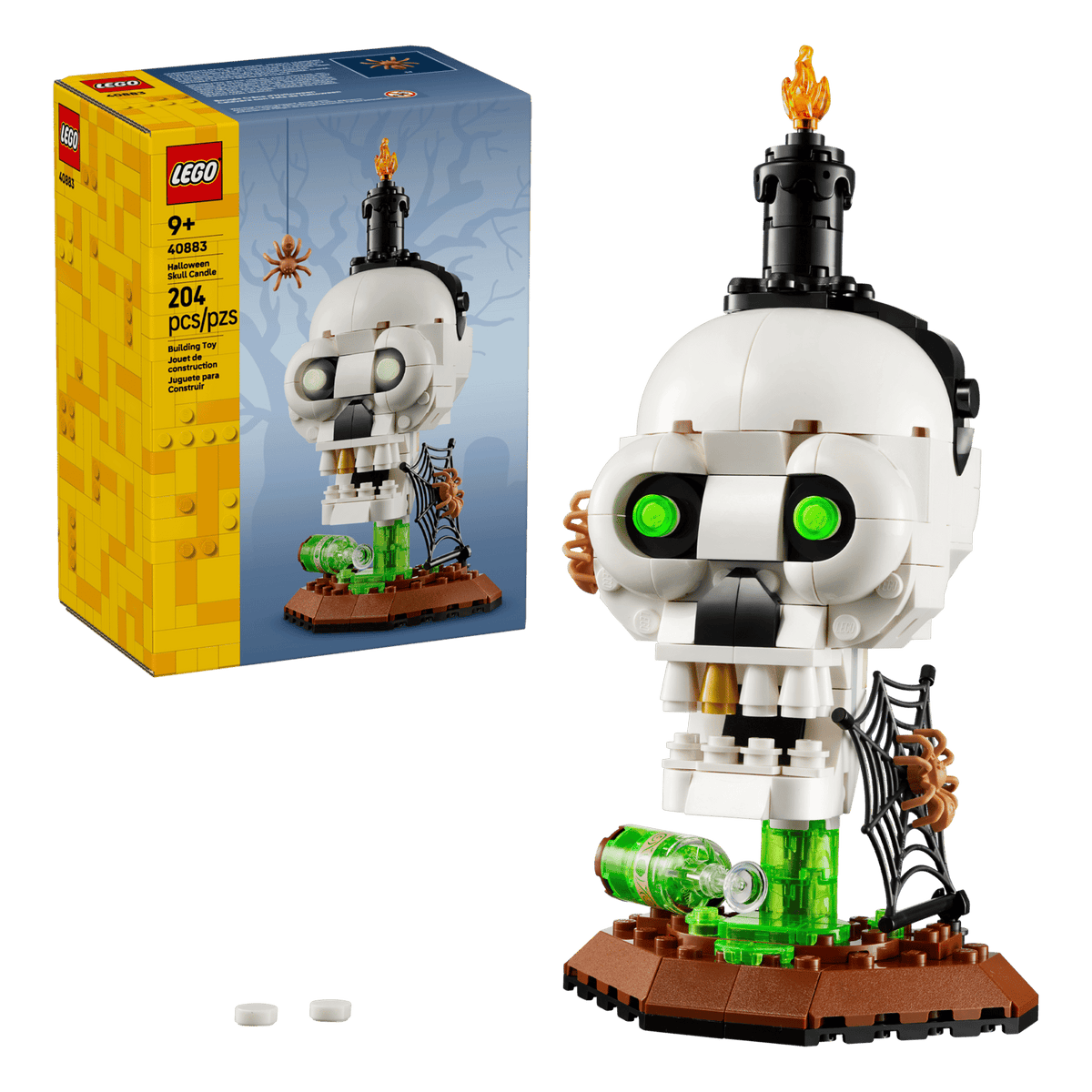 LEGO 40883 Halloween Skull Candle – box front