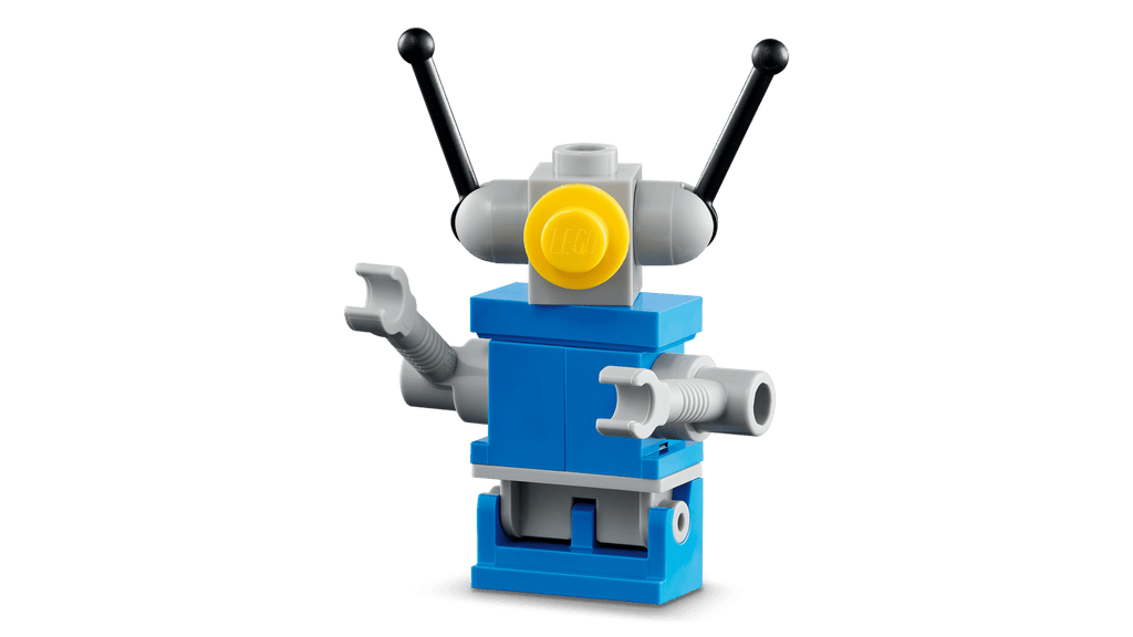 LEGO 40921 Up-Scaled Blue Astronaut Minifigure – detail