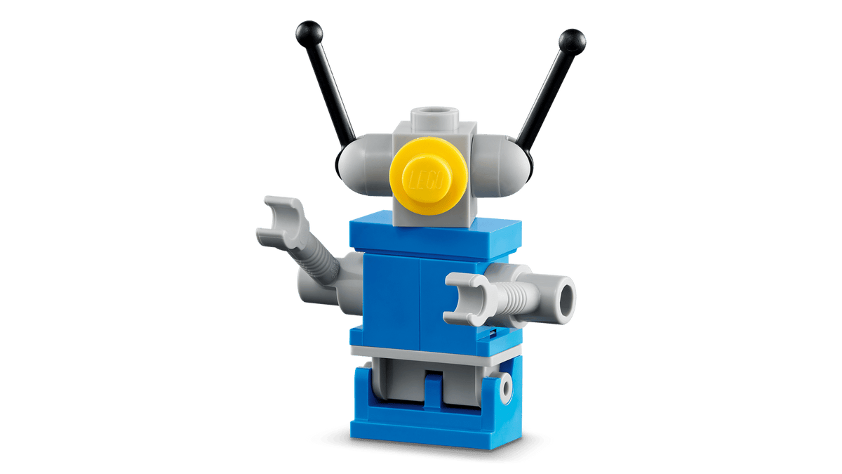 LEGO 40921 Up-Scaled Blue Astronaut Minifigure – detail