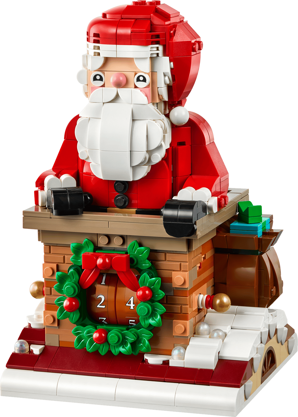 LEGO 40874 Santa's Holiday Countdown – set
