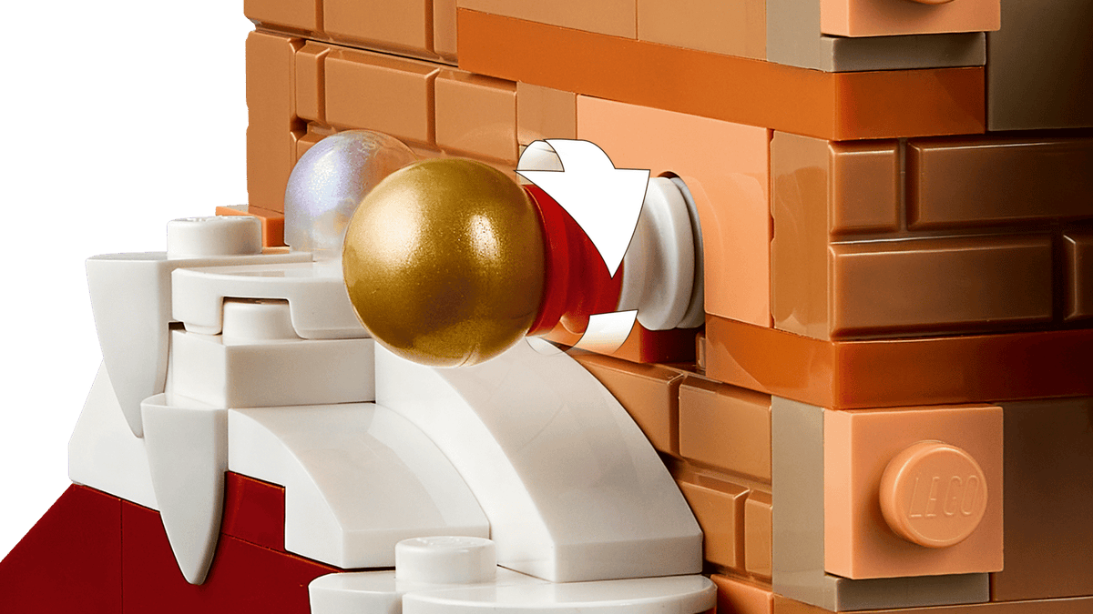 LEGO 40874 Santa's Holiday Countdown – detail