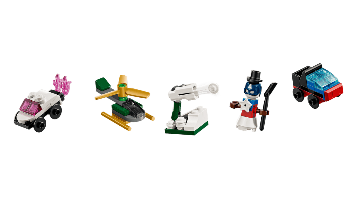 LEGO 76340 Marvel Advent Calendar 2026 – detail