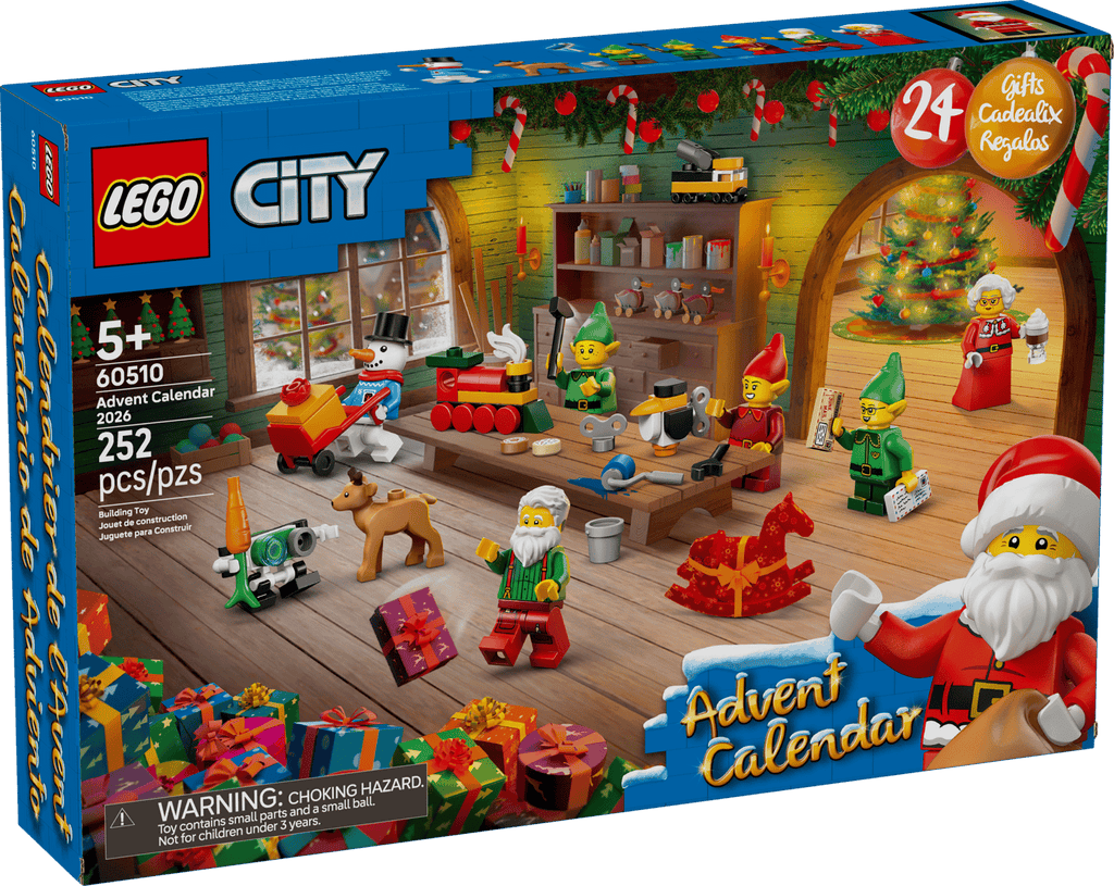 LEGO 60510 City Advent Calendar 2026 – box front
