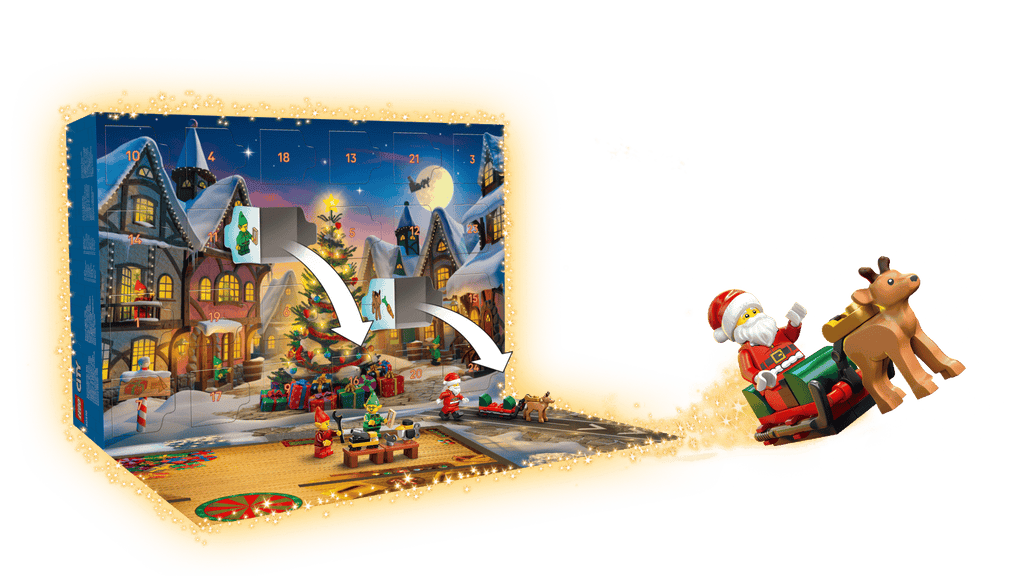 LEGO 60510 City Advent Calendar 2026 – detail
