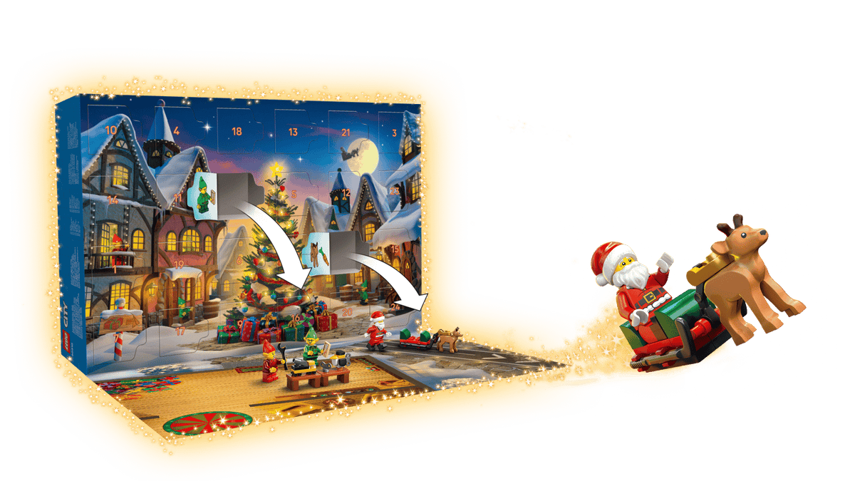 LEGO 60510 City Advent Calendar 2026 – detail