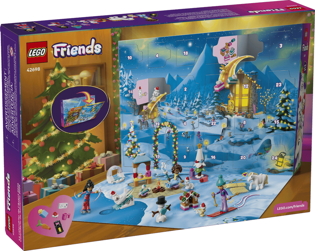 LEGO 42698 Friends Advent Calendar 2026 – box back