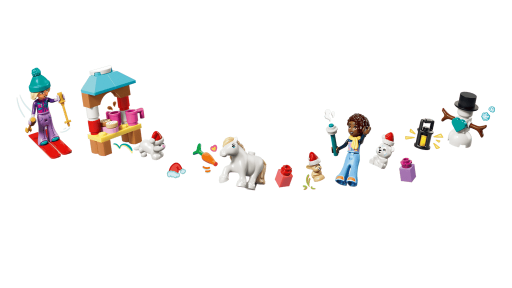 LEGO 42698 Friends Advent Calendar 2026 – detail
