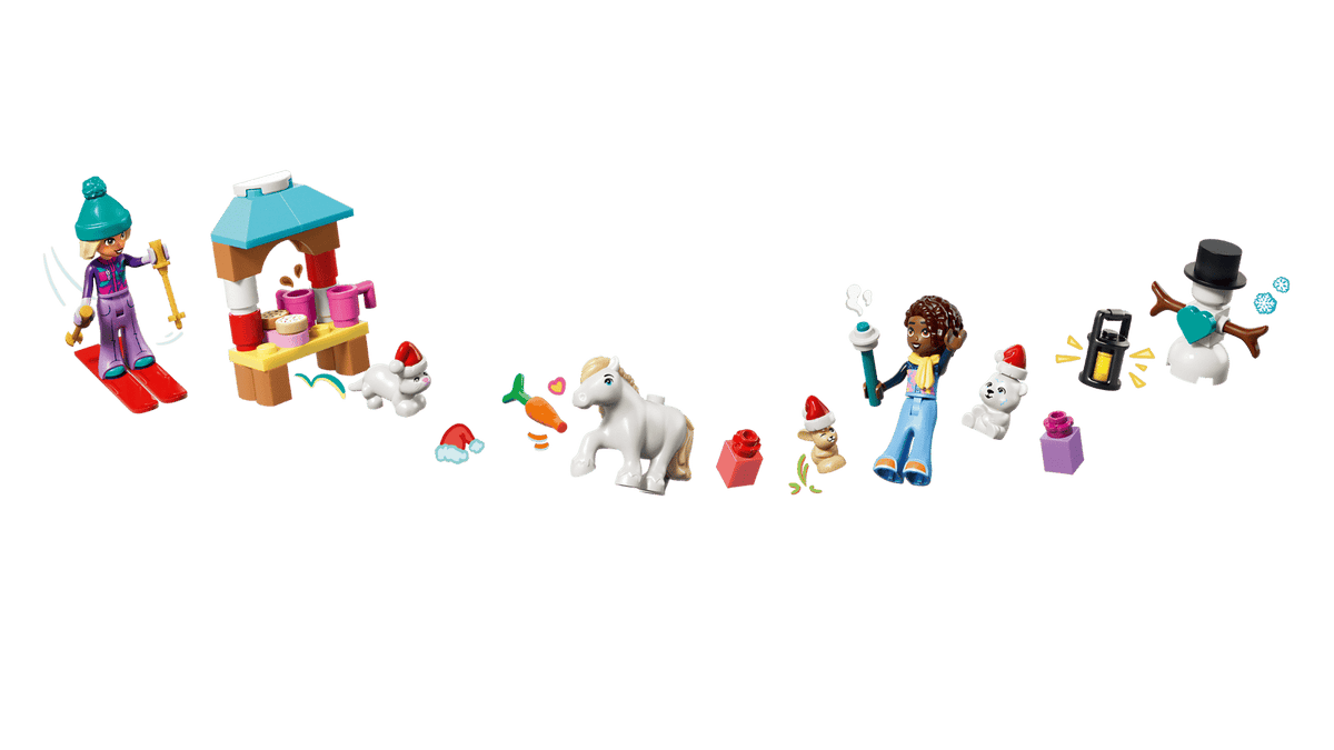LEGO 42698 Friends Advent Calendar 2026 – detail