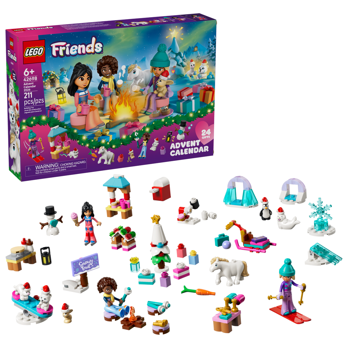 LEGO 42698 Friends Advent Calendar 2026 – box front