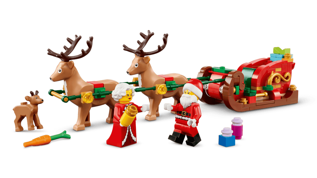LEGO 40866 Santa's Holiday Sleigh Adventure – detail
