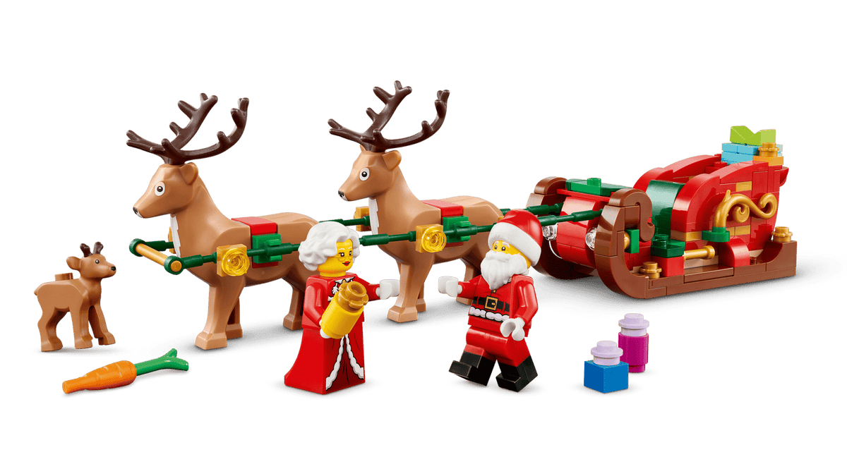 LEGO 40866 Santa's Holiday Sleigh Adventure – detail