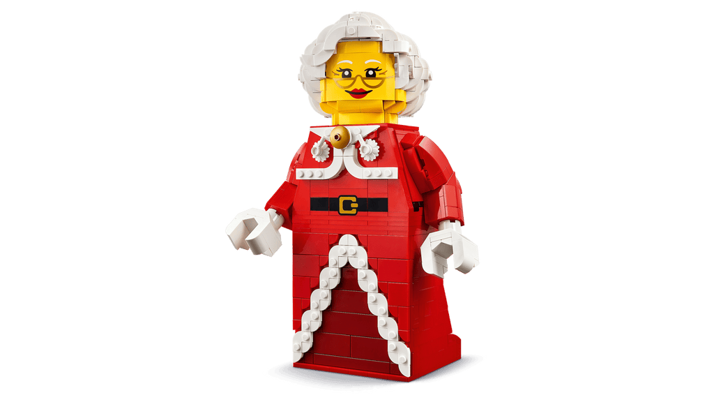 LEGO 40875 Up-Scaled Mrs. Claus Minifigure – detail