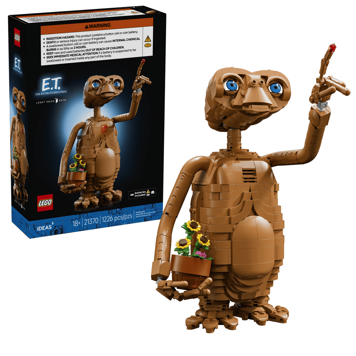 LEGO 21370 E.T. the Extra-Terrestrial – box front